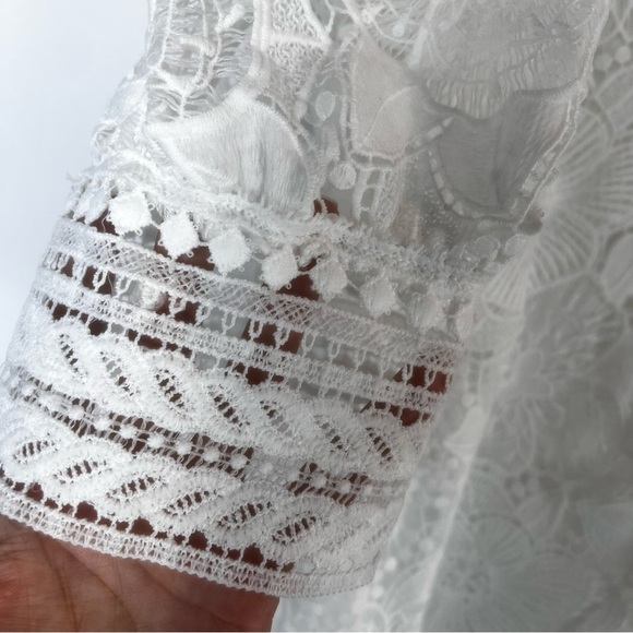 NEW Boston Proper Dress Coquette Cottage
Floral Romantic Lolita Lace White XL - Picture 6 of 16